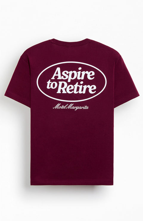 Aspire To Retire Circle T-Shirt