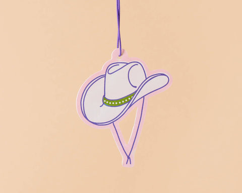 Cowgirl Hat Air Freshener