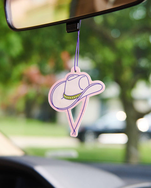 Cowgirl Hat Air Freshener