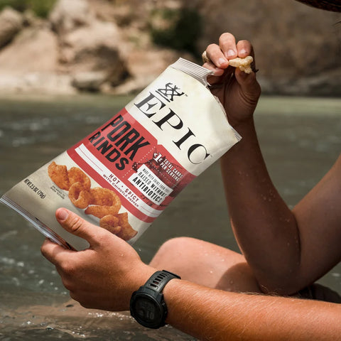 HOT + SPICY PORK RINDS