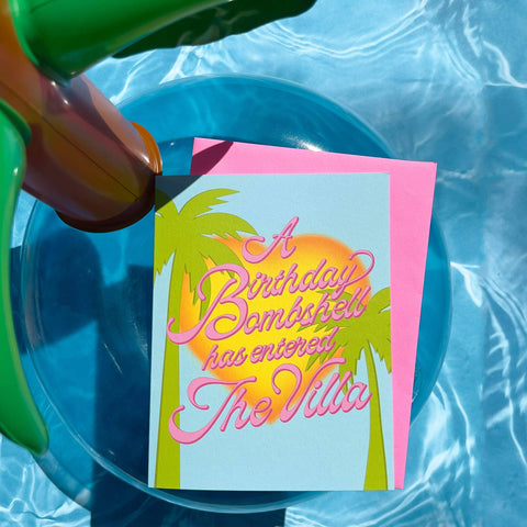Birthday Bombshell Card