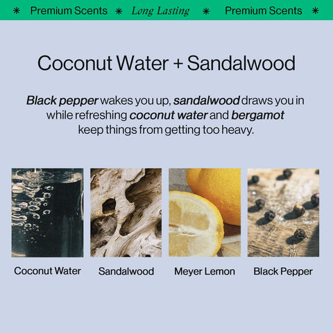 Performance Body Spray - Coconut Water + Sandalwood