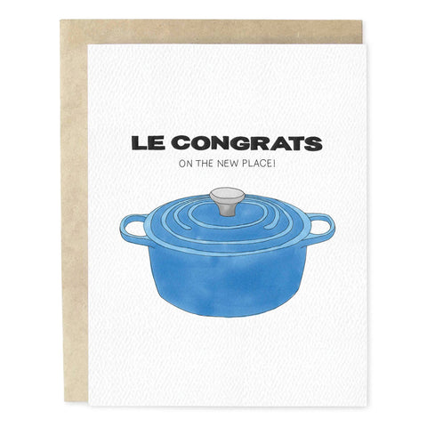 Le Congrats Housewarming Greeting Card