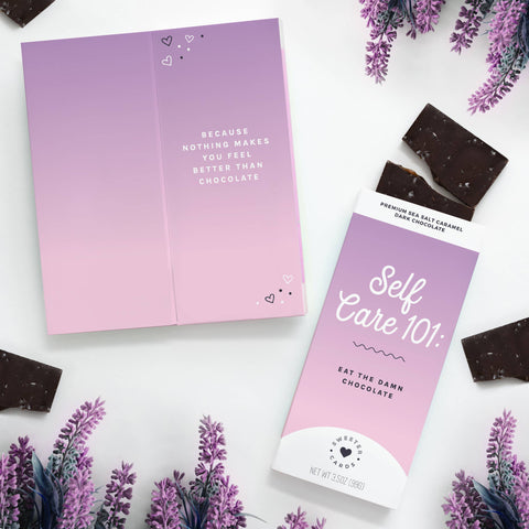 Self Care Chocolate Bar + Greeting Card