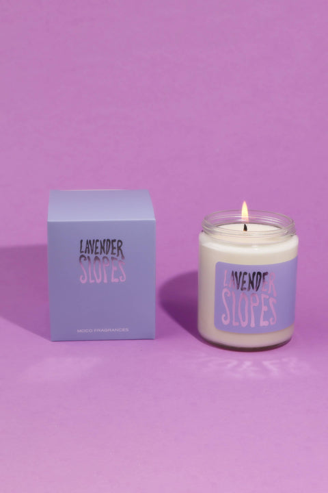 Lavender Slopes Soy Candle - 8 oz