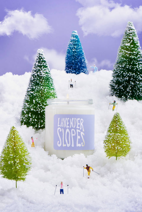 Lavender Slopes Soy Candle - 8 oz