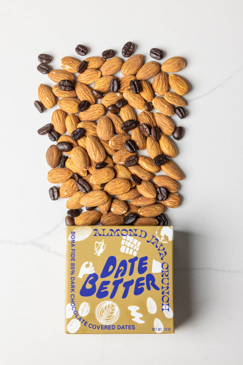 Almond Java Crunch Dates