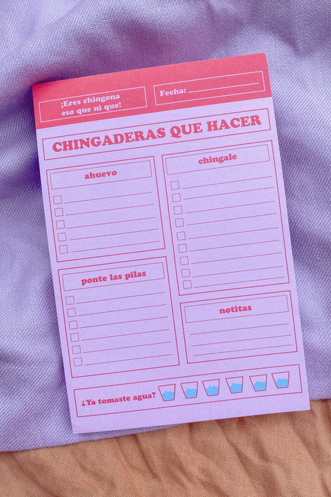 Chingaderas Notepad