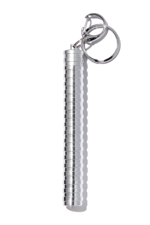 Carry Case Keychain in Silver