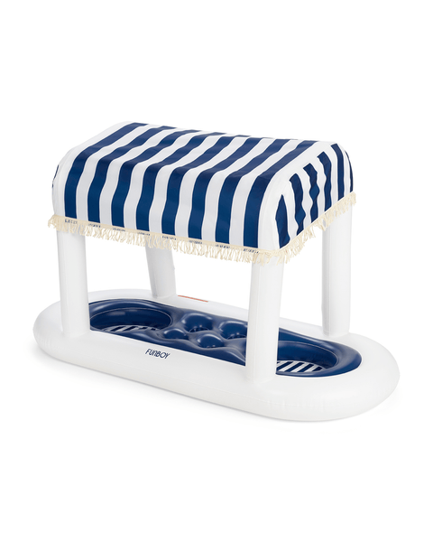 Navy Floating Cabana Bar