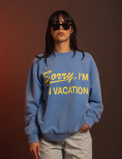 Airplane Mode Crew Sweater