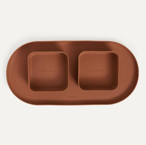 Square Bowls & Mat Set