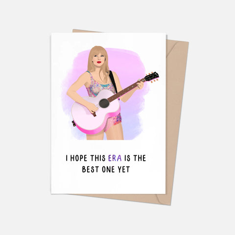 Taylor Swift Best Era Yet Bday Card