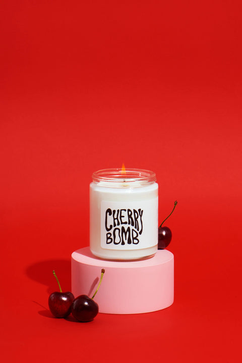 Cherry Bomb Soy Candle - 8 oz