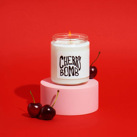 Cherry Bomb Soy Candle - 8 oz