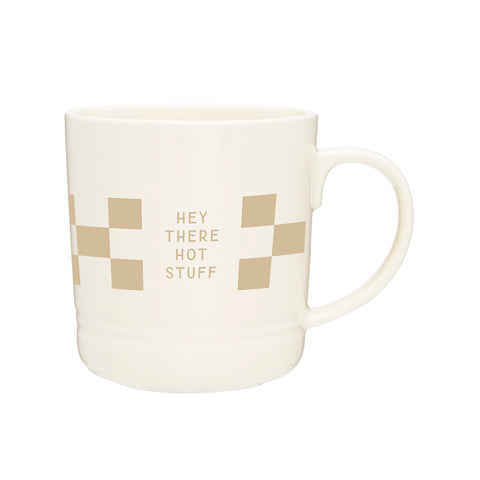 Checkered Morning Mug