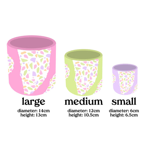 Terrazzo Pots