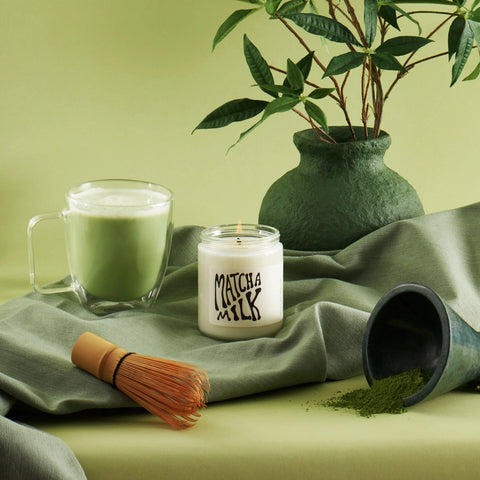 Matcha Milk Soy Candle - 8 oz