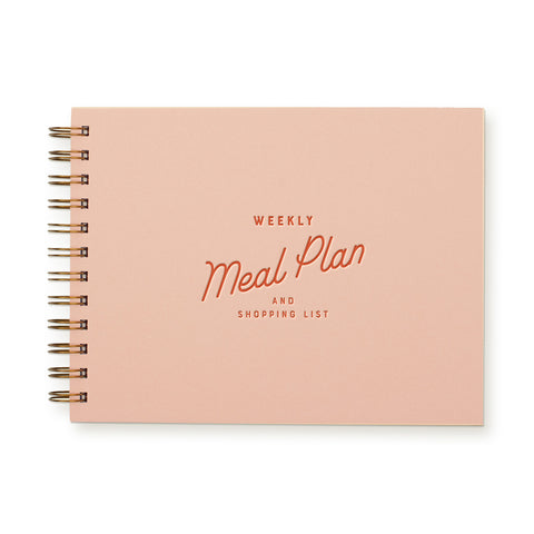 Retro Weekly Meal Planner