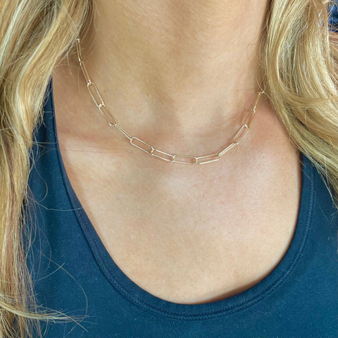 Sasha Gold Chain Necklace - Waterproof