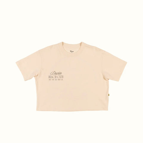 Shoreline Crop Tee Ivory