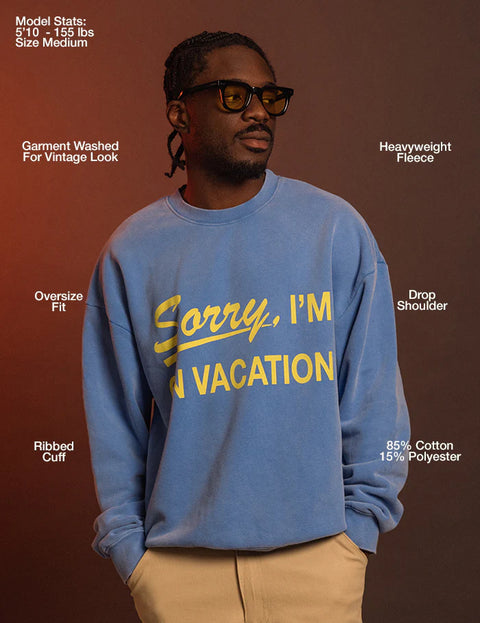 Airplane Mode Crew Sweater