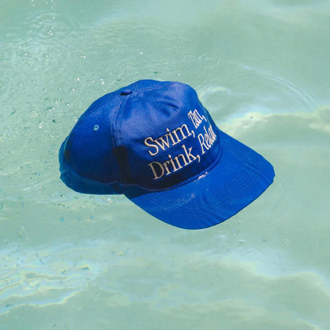 SWIM TAN RELAX HAT - BLUE