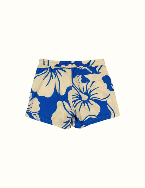 Trouble In Paradise Swim Short Blue