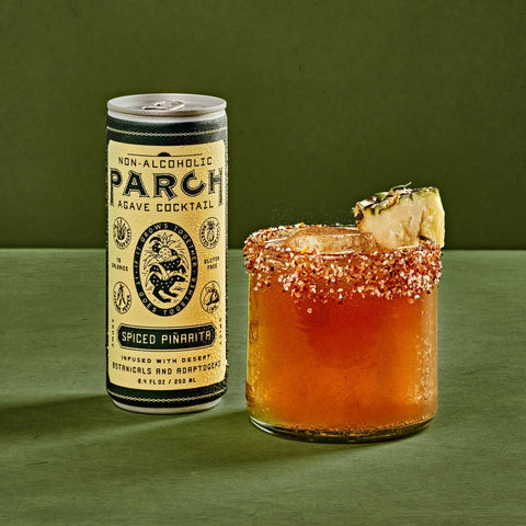 Spiced Pinarita Non-Alcoholic Agave Cocktail